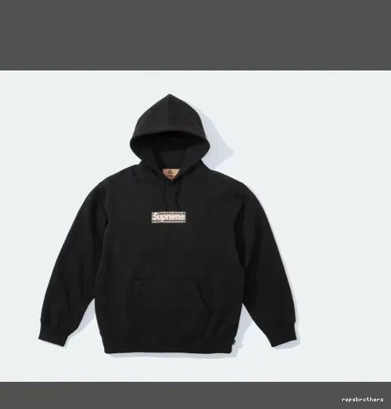 XL L Bogo M Grey Logo Box Hoodie 22SS Black S 0801